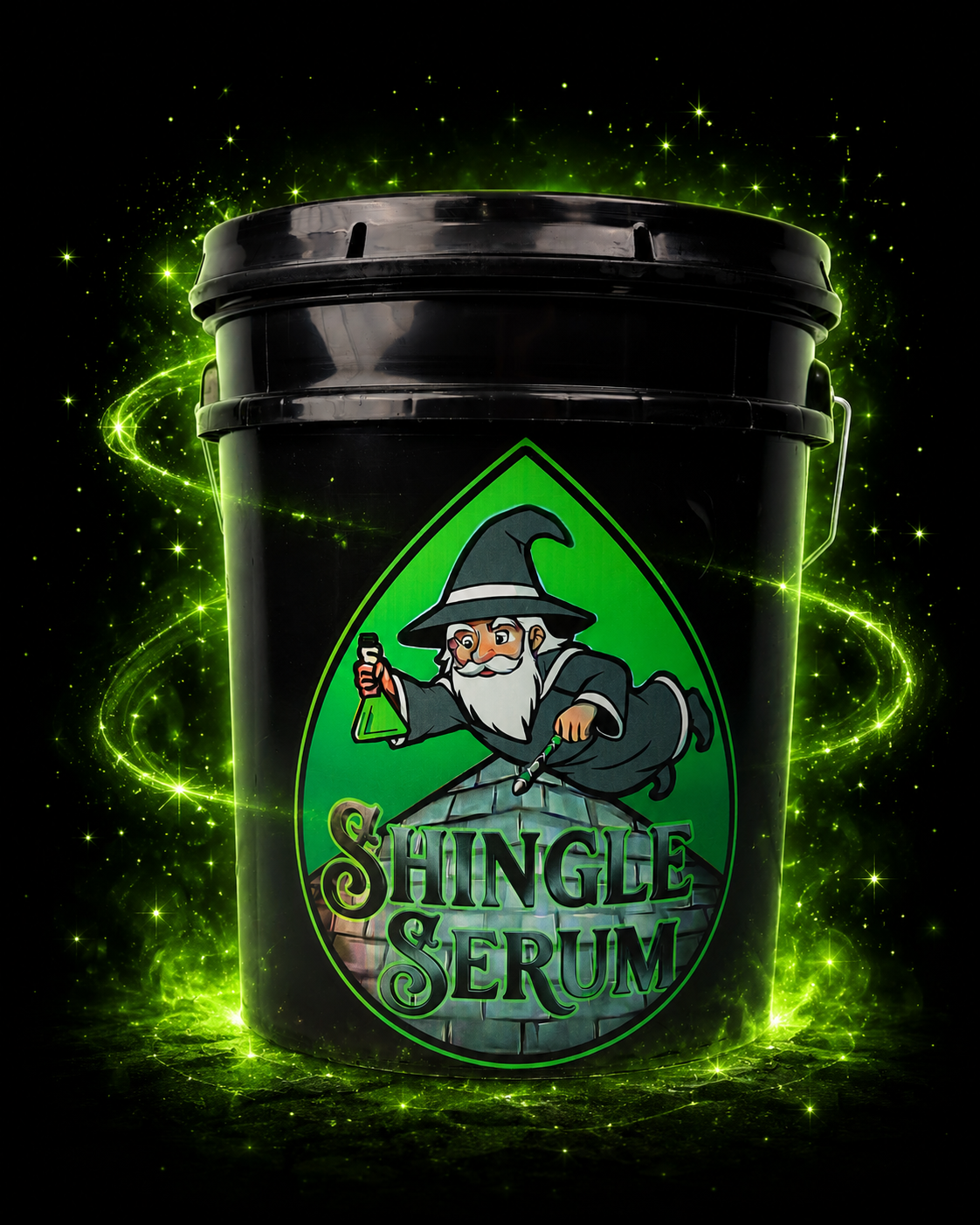 Shingle Serum Product Bucket