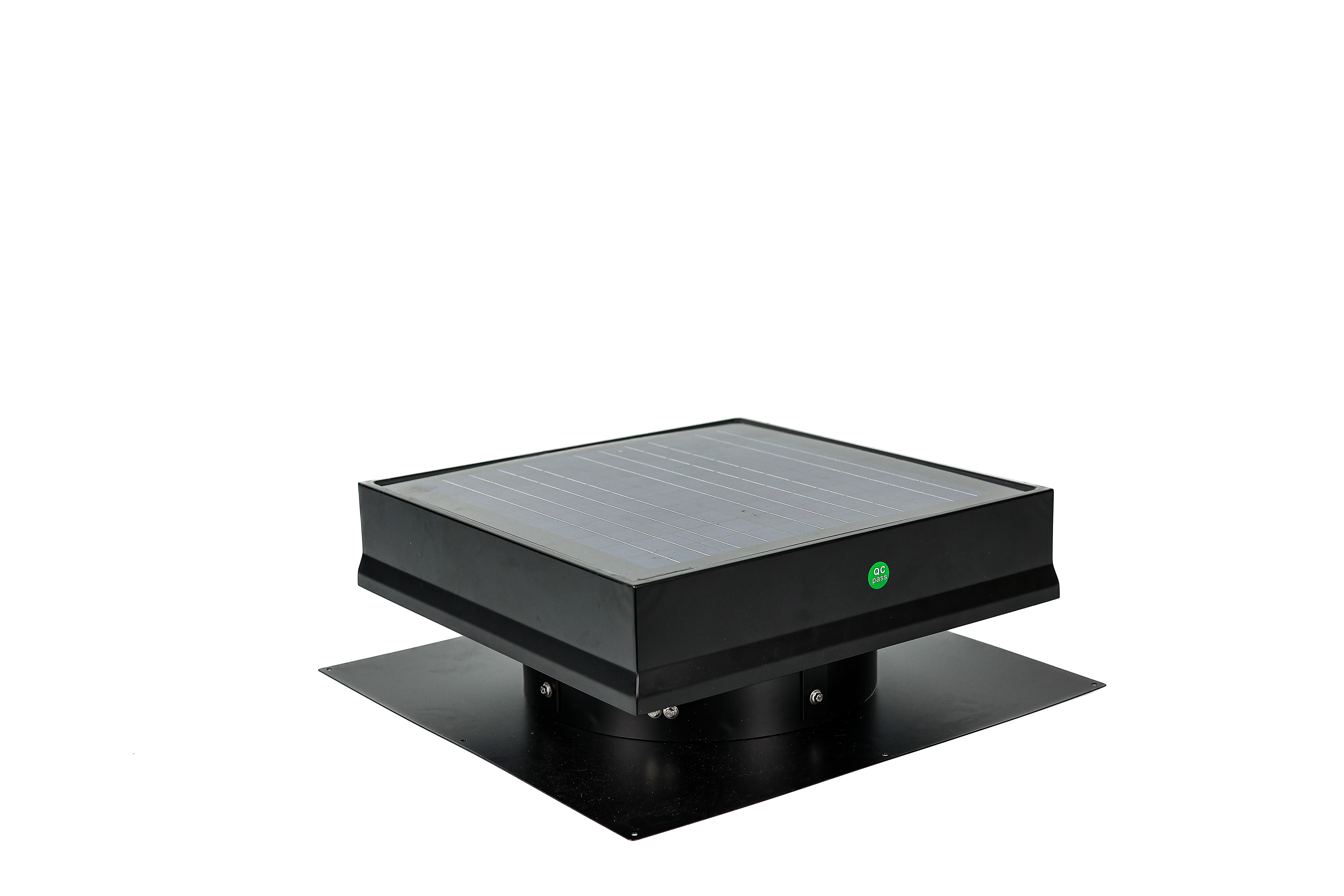 25W Solar Fan Flat