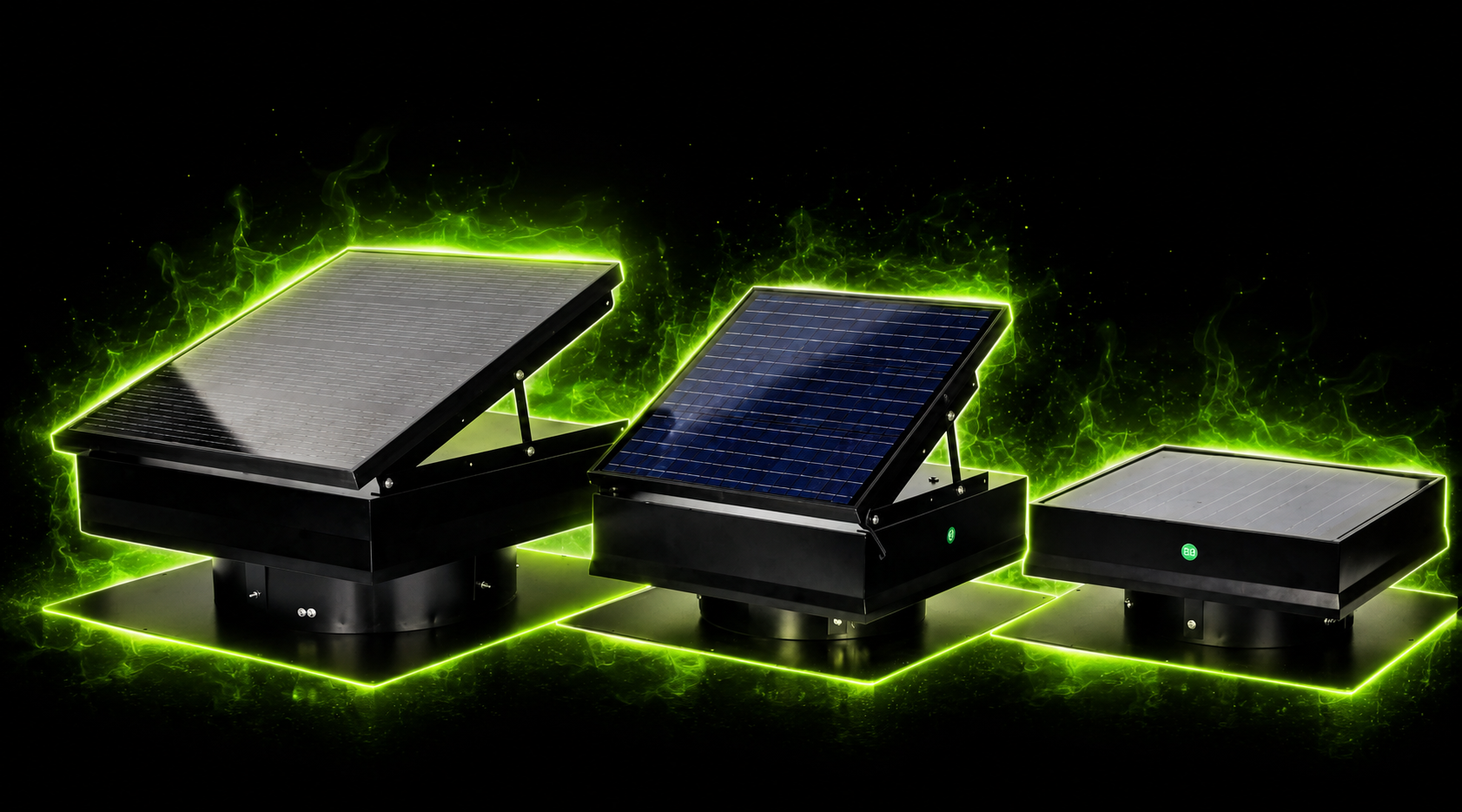 Solar Attic Fans Product Lineup