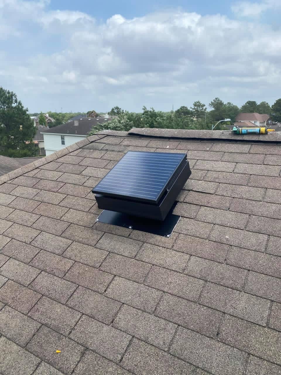 Installed Solar Fan 5565
