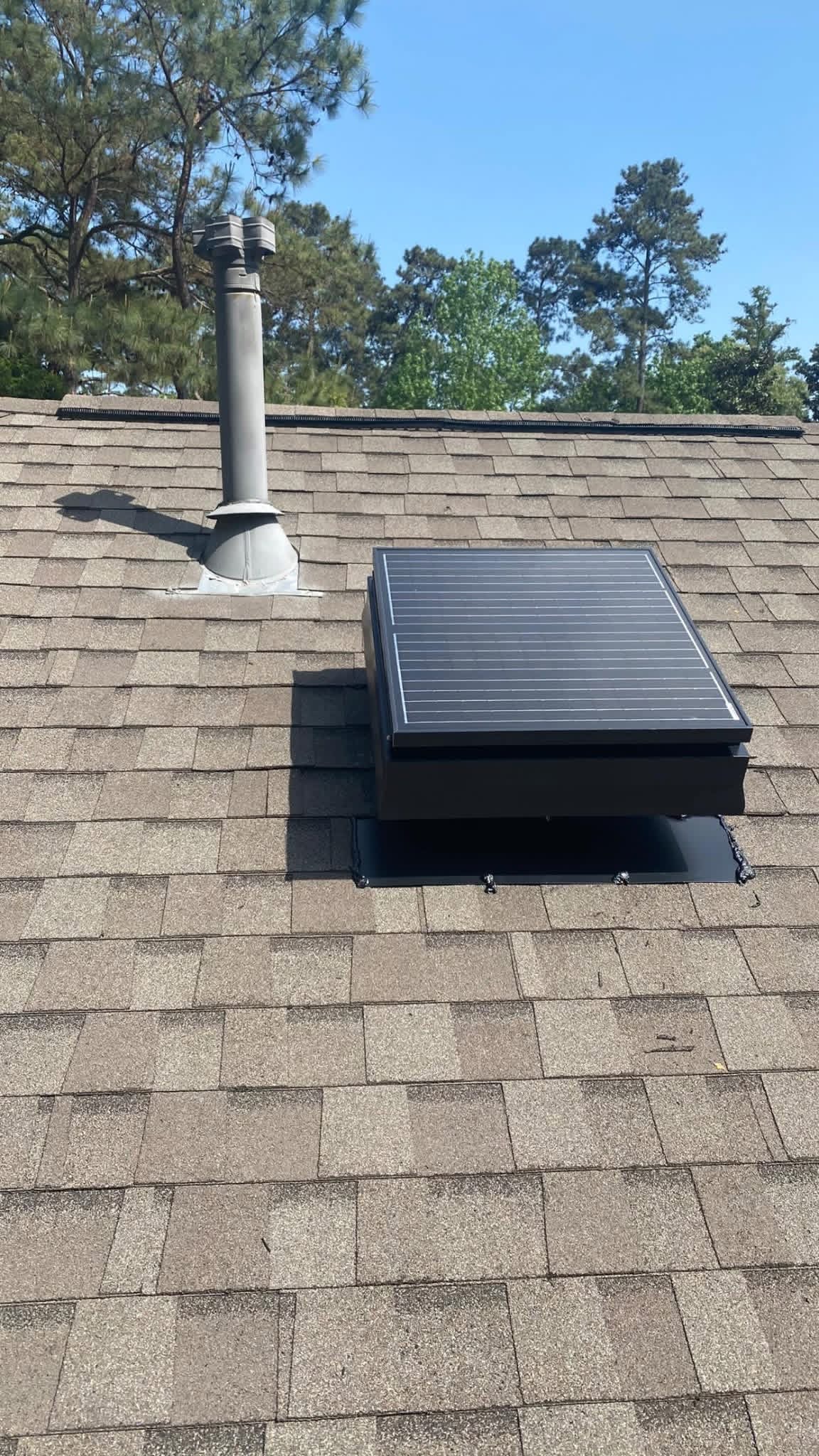 Installed Solar Fan 5569