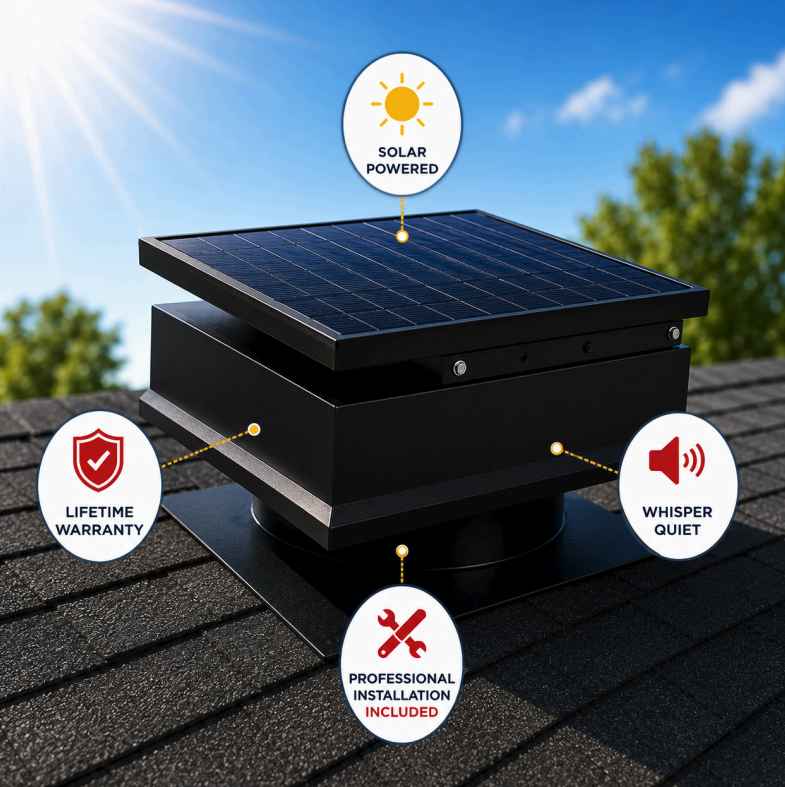 Solar Fan Basic Selling Points Preview